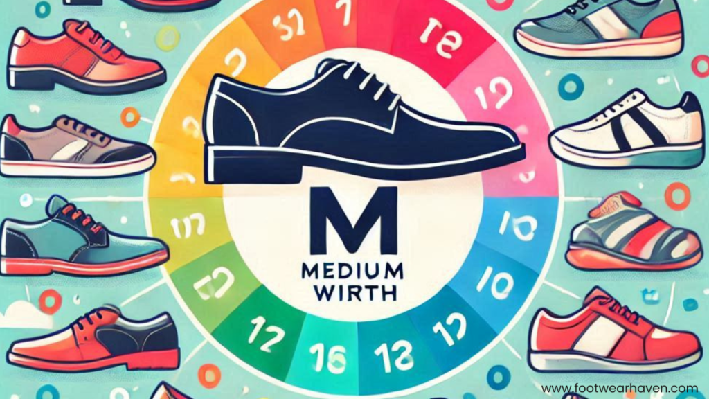 m mean in shoes