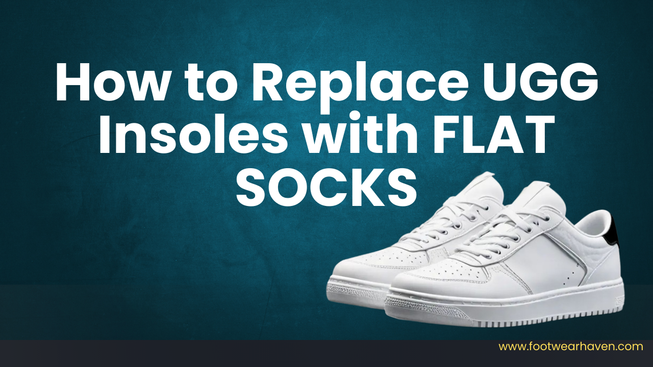 How to Replace UGG Insoles with FLAT SOCKS